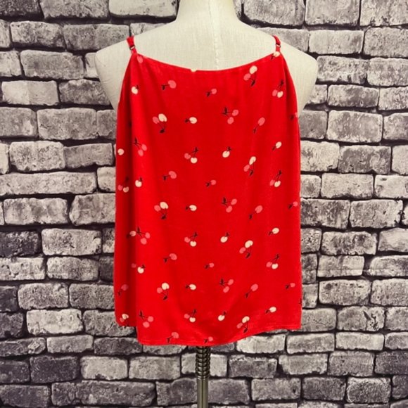 LOFT V-Neck Sleeveless Button Down Blouse Size Medium - Picture 6 of 9